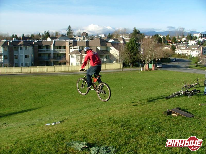 jumpin down the big hill