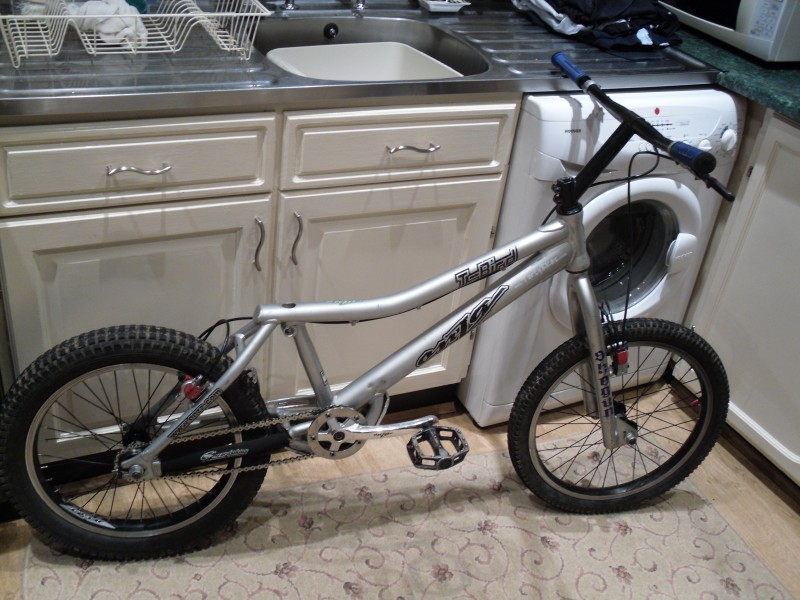 my old onza t-bird trials bike