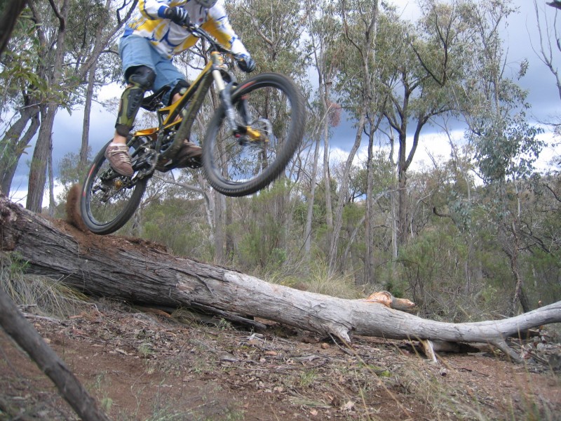 launchin off the log jump