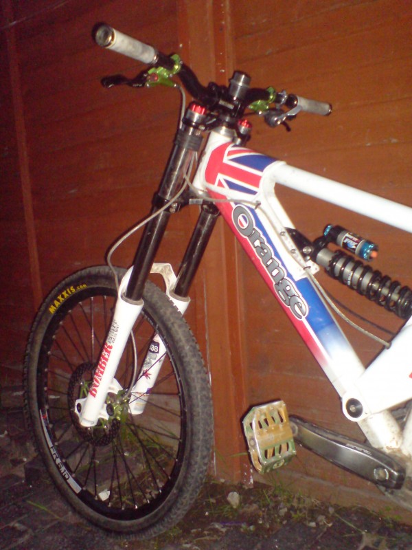 MY BIKE WITH NEW FORKS