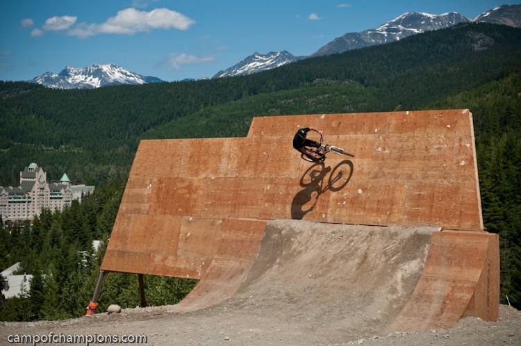 Private closed session on the first three features of Kokanee Crankworx that are closed to the public with Casey Groves