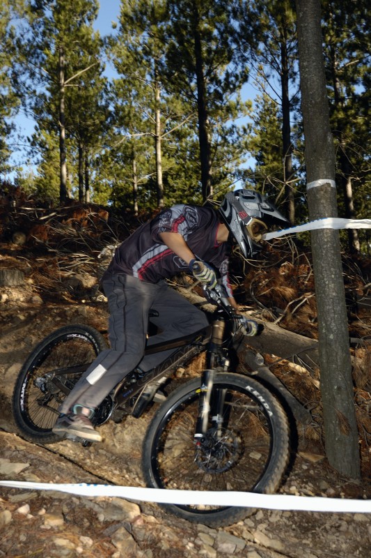 Corc DH race at Kowen Forest