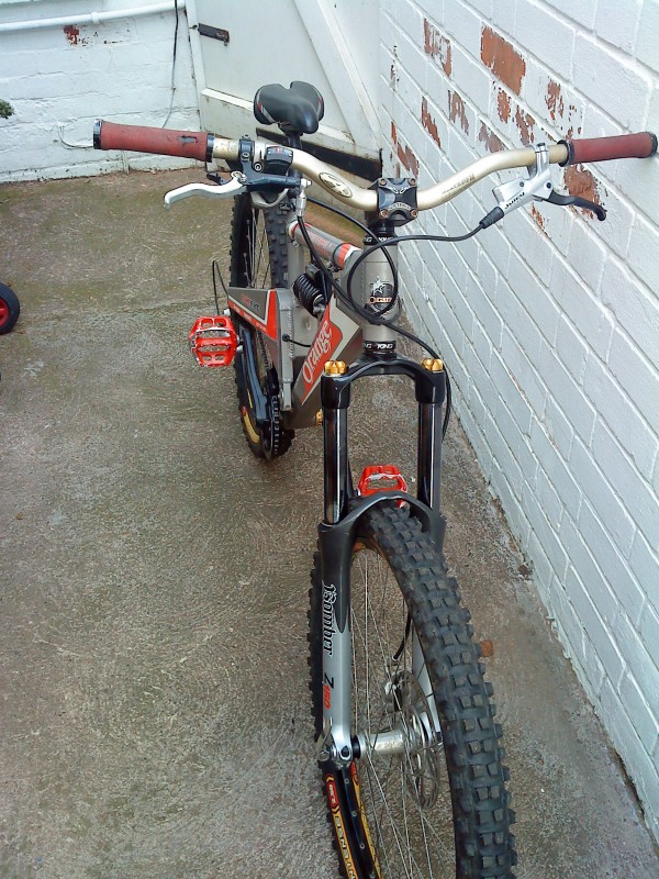new forks and shock
