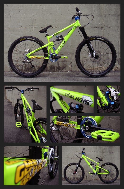 New MDE Bikes prototype, the Player! Slopestyle and freeride killer!!