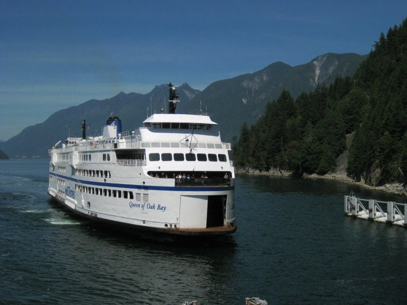 Ferry out of Horseshoe Bay.
