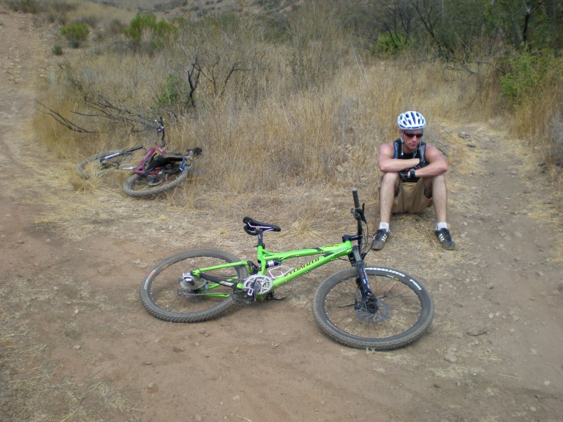 Well there are 2 bikes and my buddy being lazy
