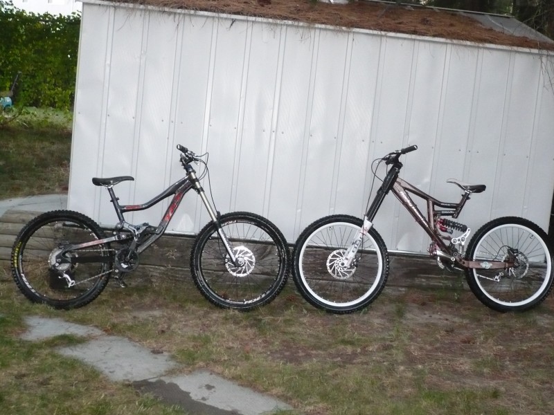 daves bike and my rmx when it had those shitty 888's