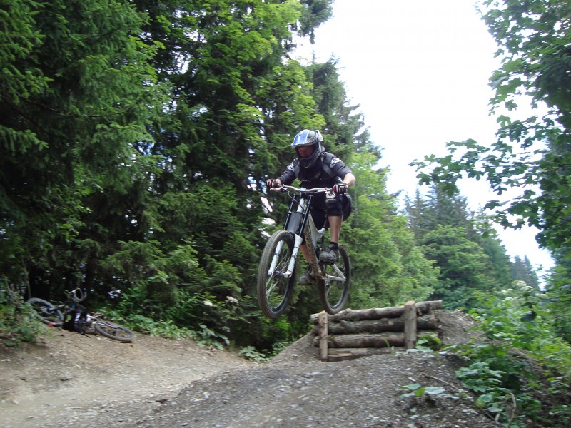 Riding in Morzine '09 July