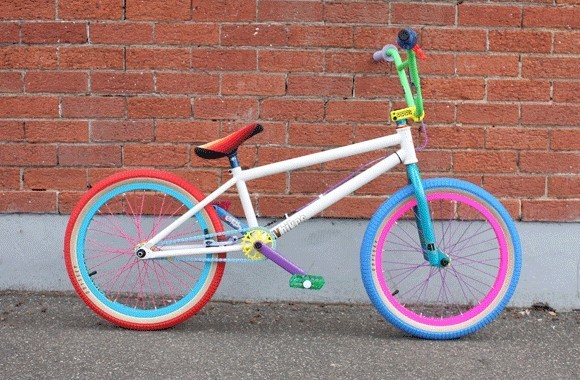 rainbow bmxs