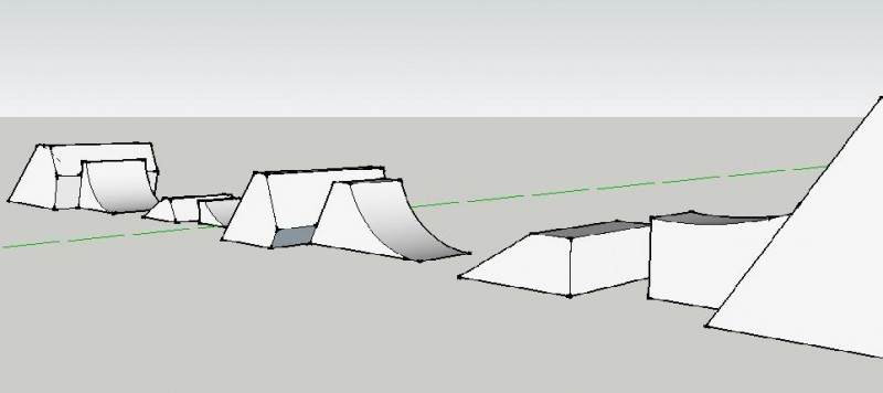 city asked me for a detailed design for a jump rebuild. this would be one line.