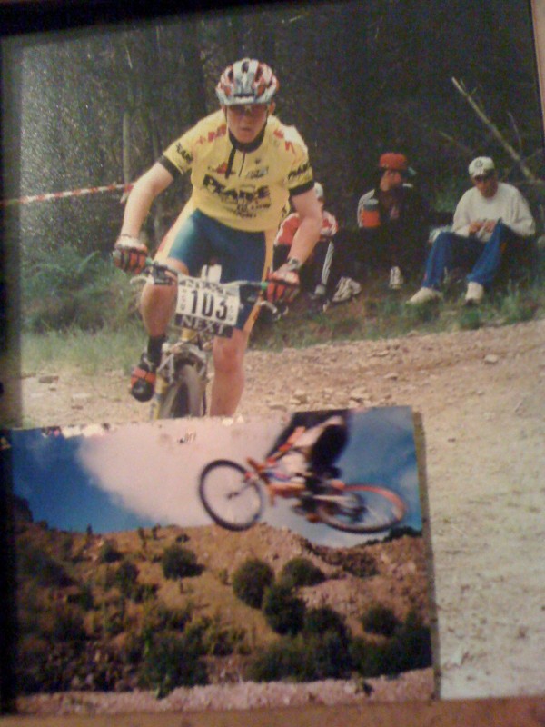 2 pictures from back in the day

One taken at an Xc race

The other at Nantmawr Quarry on the tabletop