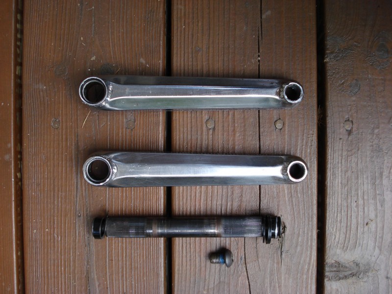Polished Shadow Conspiracy Torrid 2 Cranks and Spindle For Sale
