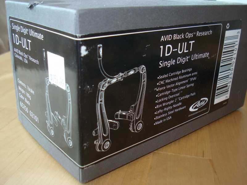 Avid Single Digit Ultimate V-Brakes (fr+rr) For Sale Avid Single Digit Ultimate V-Brakes (fr+rr) For Sale