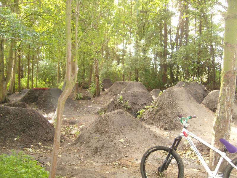 some of the jumps ,bit slick