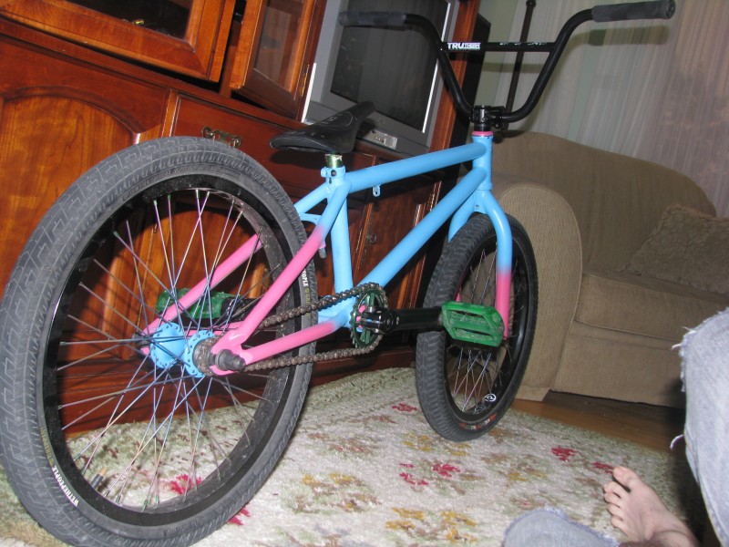 cotton candy bmx bike