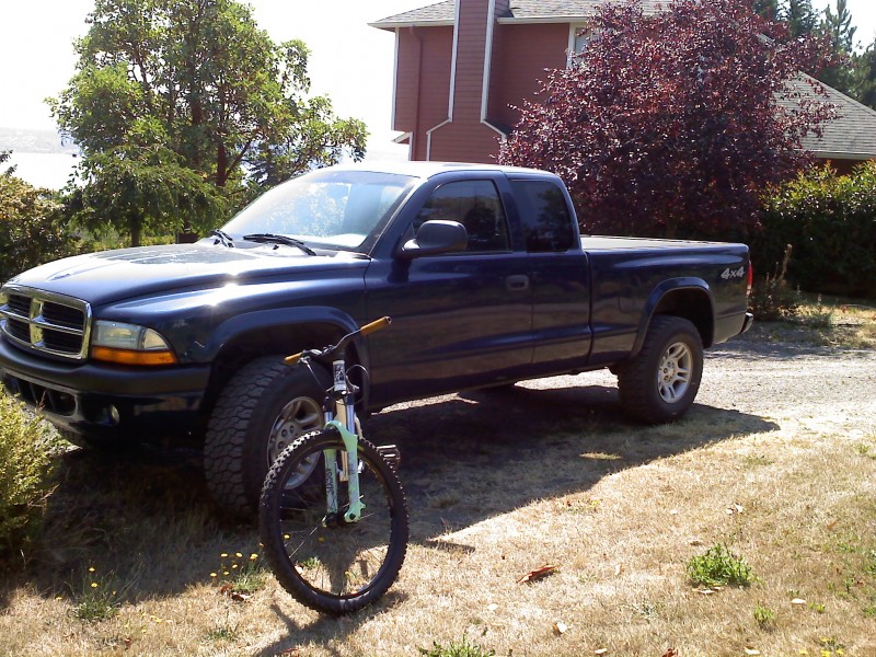 my truck and bike