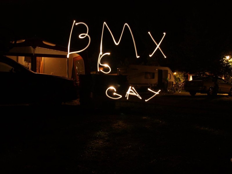having fun, BMX IS GAY