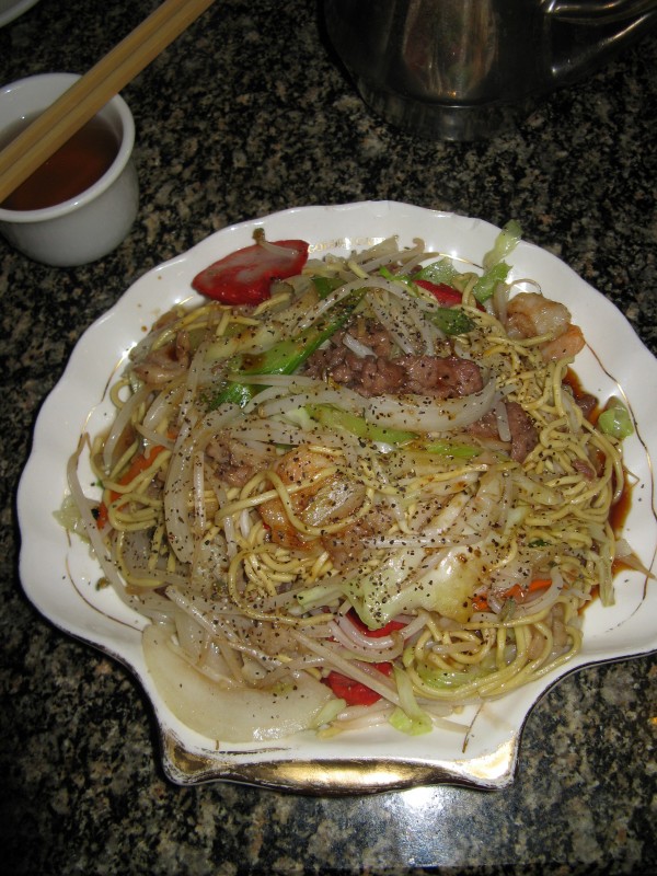 Golden Gate Chow Mein, the days special.