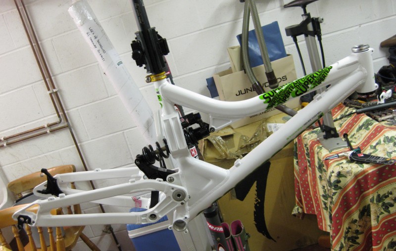 Mikes new commencal supreme dh vip