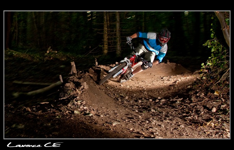 Duane railing a berm on P&amp;D. Glad to be back riding there after it all got knocked down - Cubed Square Photography - Laurence CE