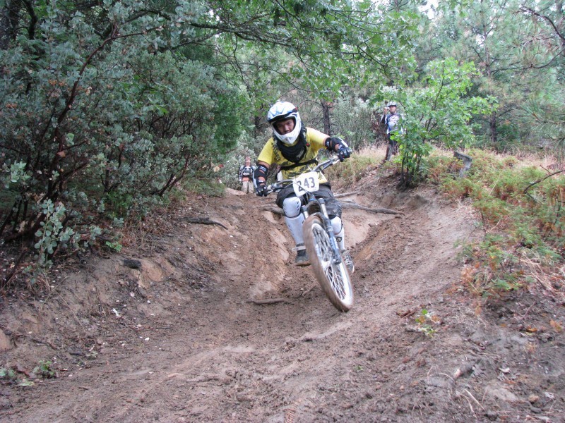 me at the john fisher dh race