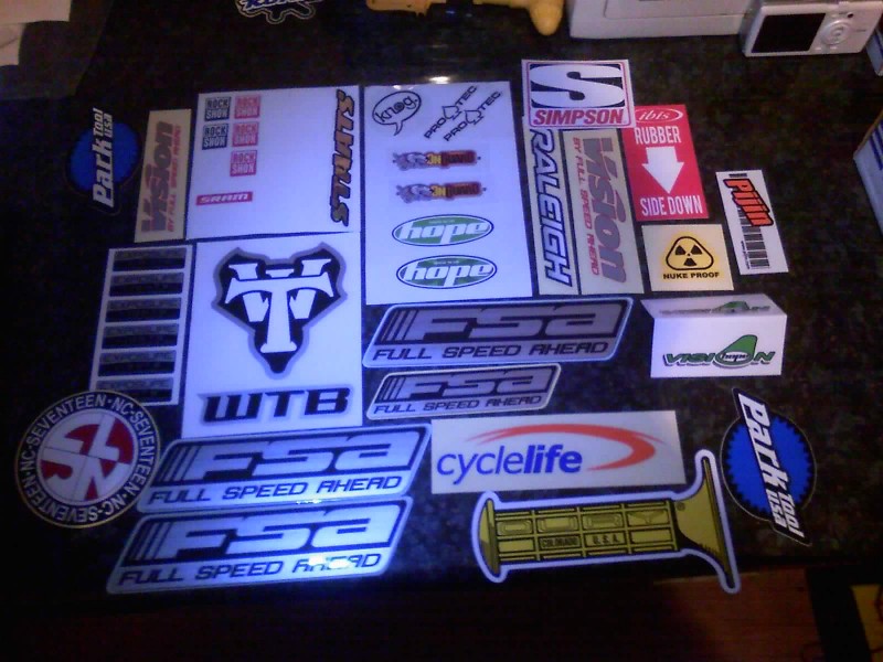 Various Decals for sale .