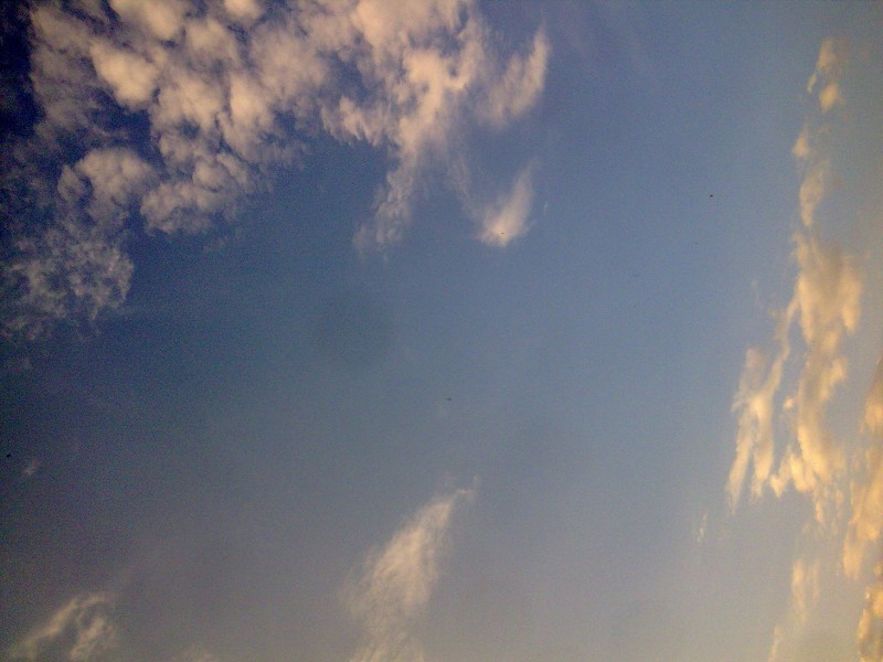 the sky