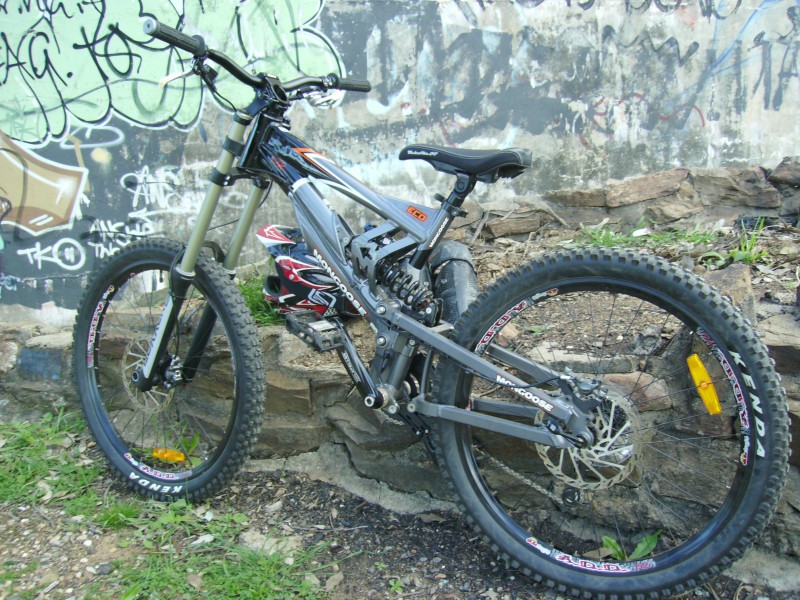 Kenda excavators, boxxer forks, rock shox vivid and avid juicy brakes..why did i ride without them?