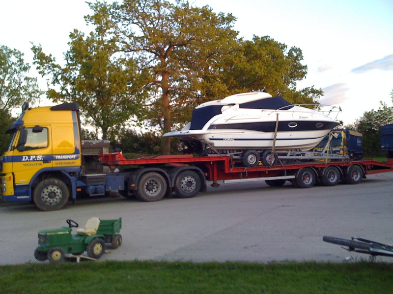 the boat and the lorry