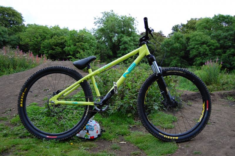 my mountain stunt bike, seat looks gay in pic but it is fine in real life, honest lol