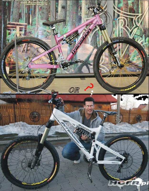 two good bikes ! SOCOM or BOTTLEROCKET ?