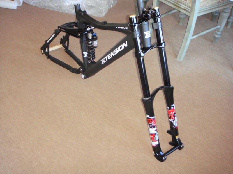 My new frame with 888 rv forks!