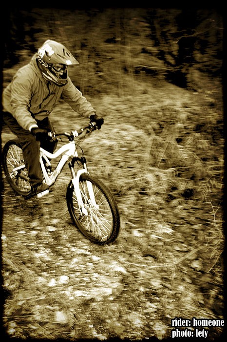 Homeone in action...
Frame: Norco Six
Fork: Marzocchi 66