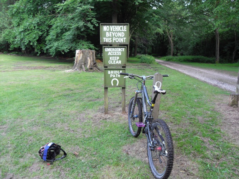 my slayer ride at the Lickey Hills.