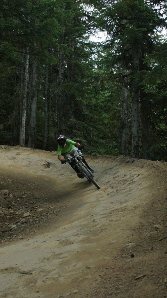 one of many berms on Dirt Merchant