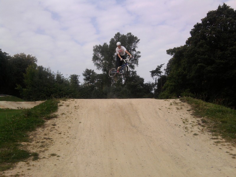 a top day at chesterfeild bmx track