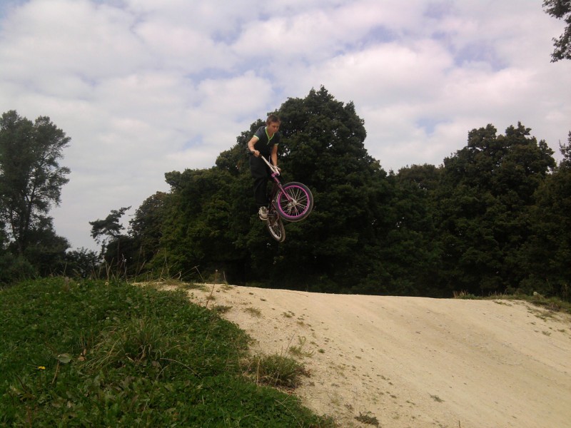 a top day at chesterfeild bmx track