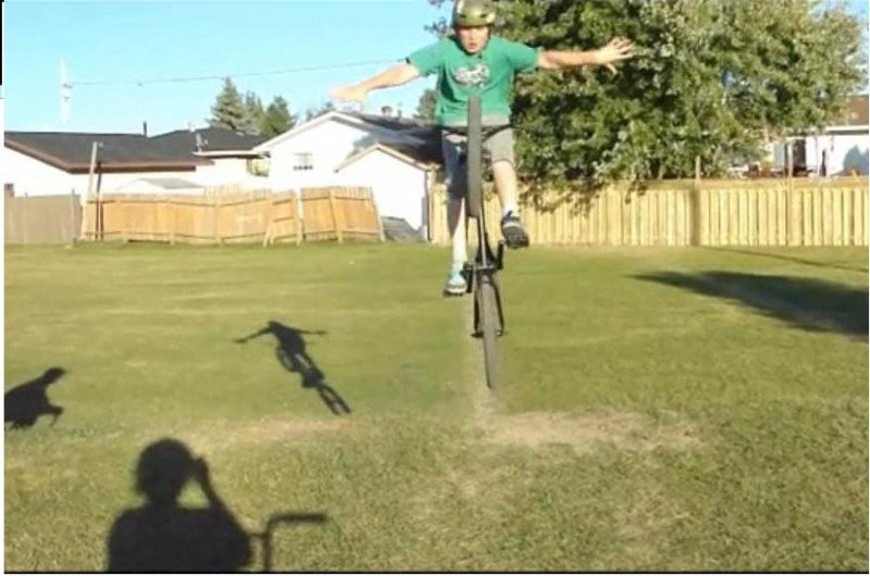 first tuck no handers on bmx