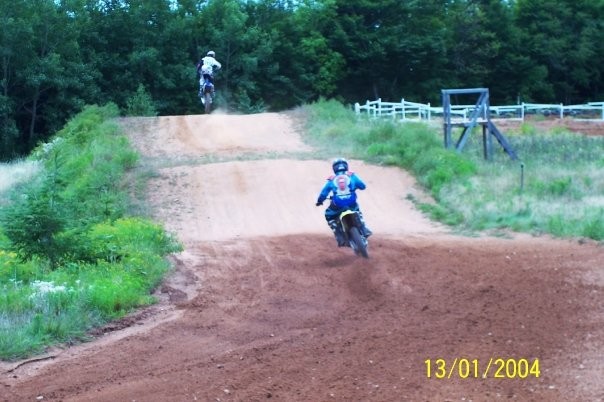 me and some people riding