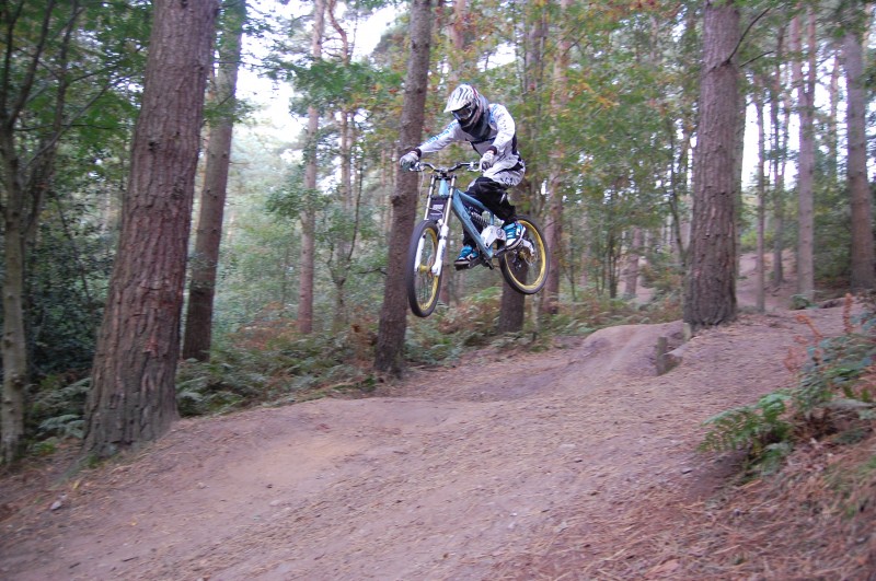 Doing the jump on the dual course taken by me jack