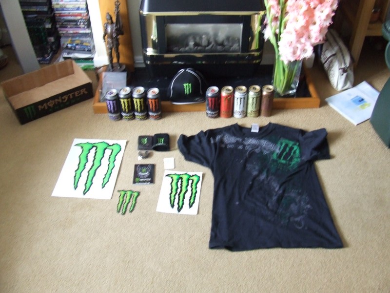 Birthday presents from monster to me :D