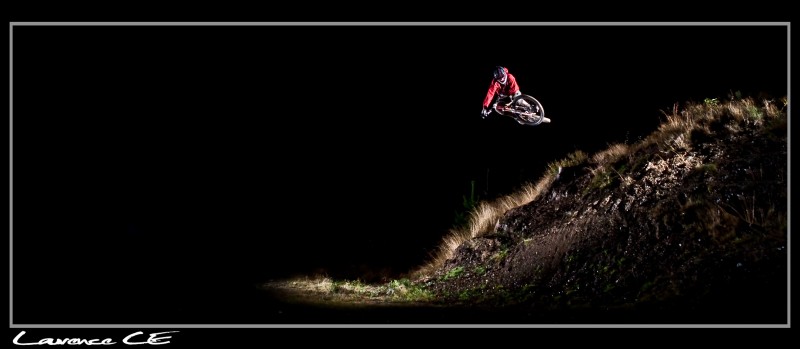 A Re-Crop/Re-visit of a shot of Duane tabling the Fireroad Hip on the Night Session - Laurence CE