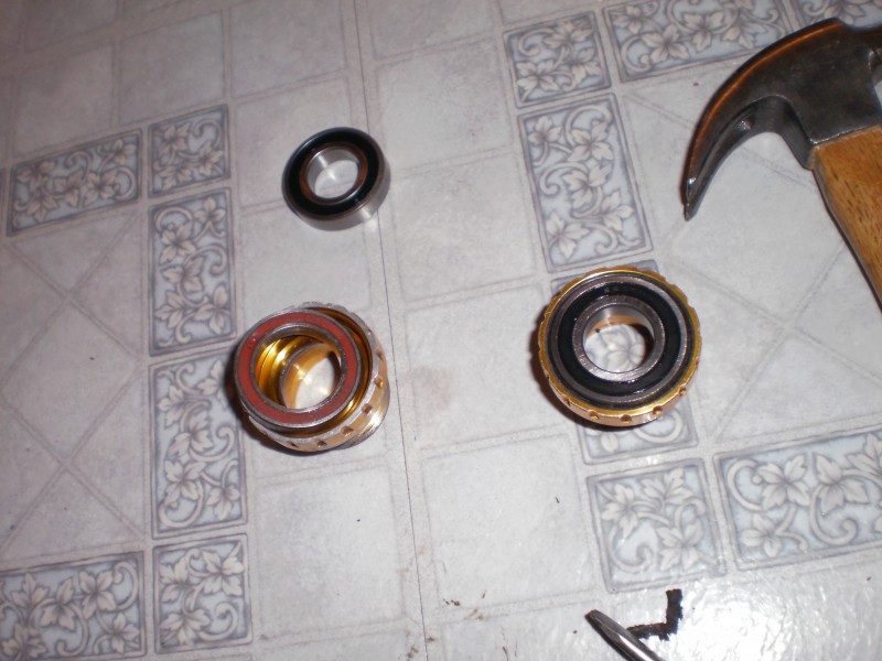 How To Run Spanish Bearings, In Euro BB, For Bmx Cranks, On a MTB