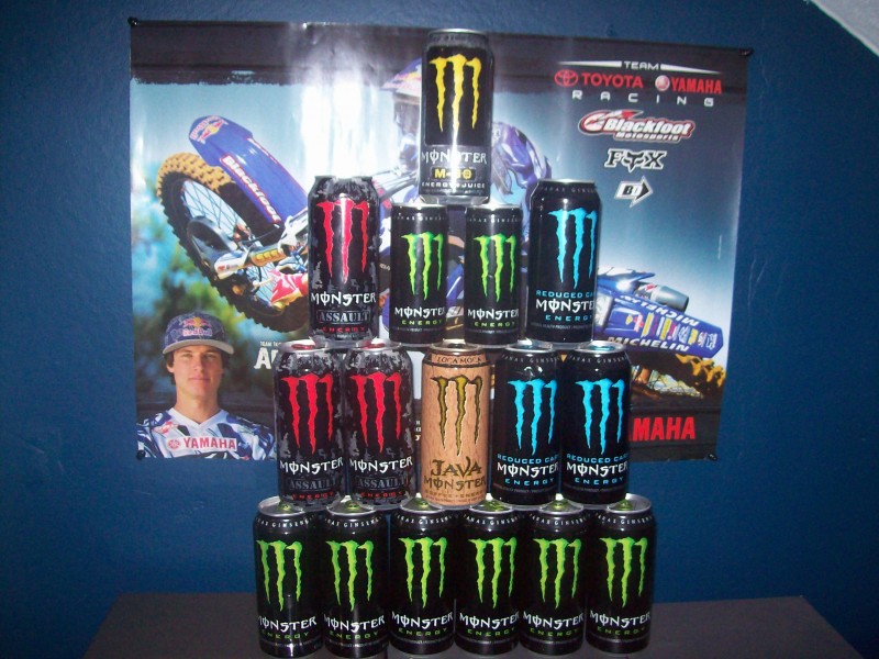 monster cans