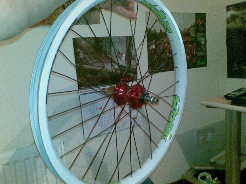 24" spank on pro 2 with dt spokes