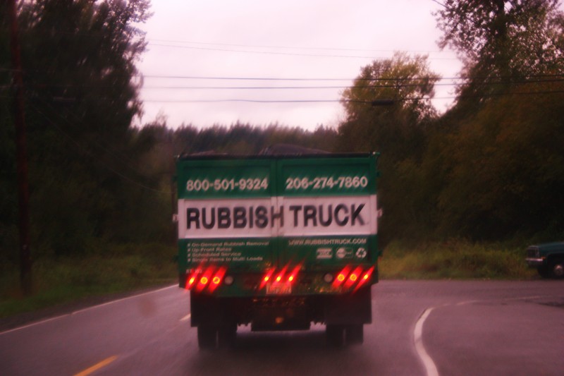 rubbish truck