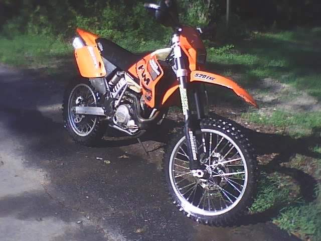 My KTM 520 EXC 01'