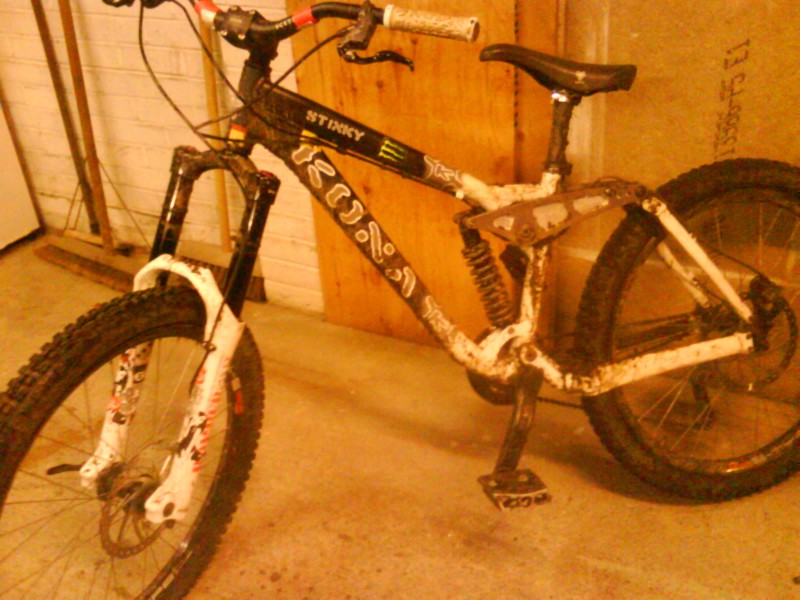 bike after an awsome day at hammers