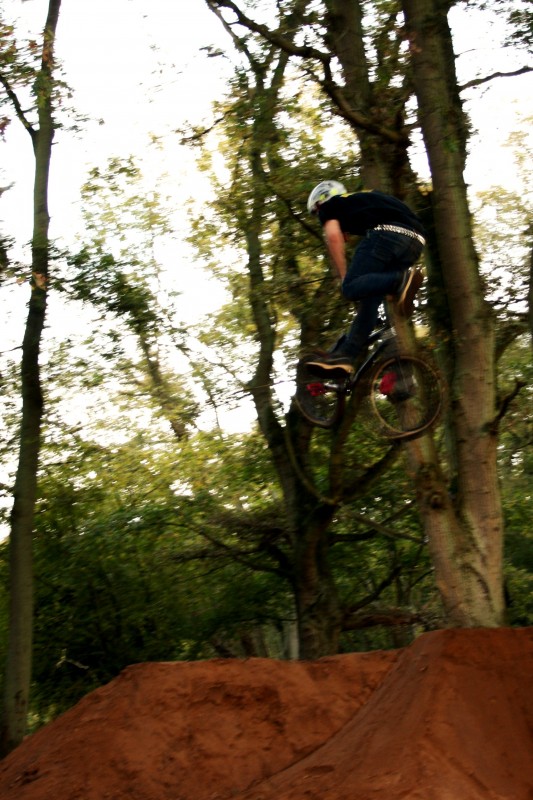 just some more jumping on the lovely Compton woods.