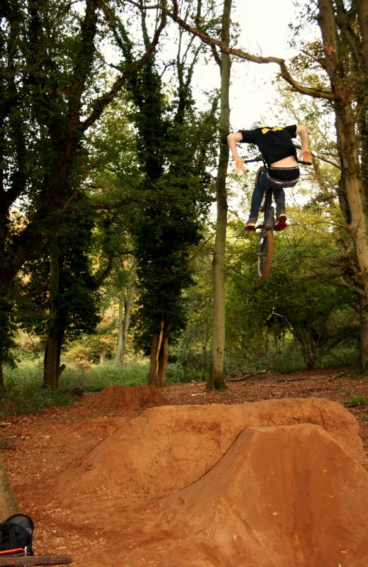 just some more jumping on the lovely Compton woods.